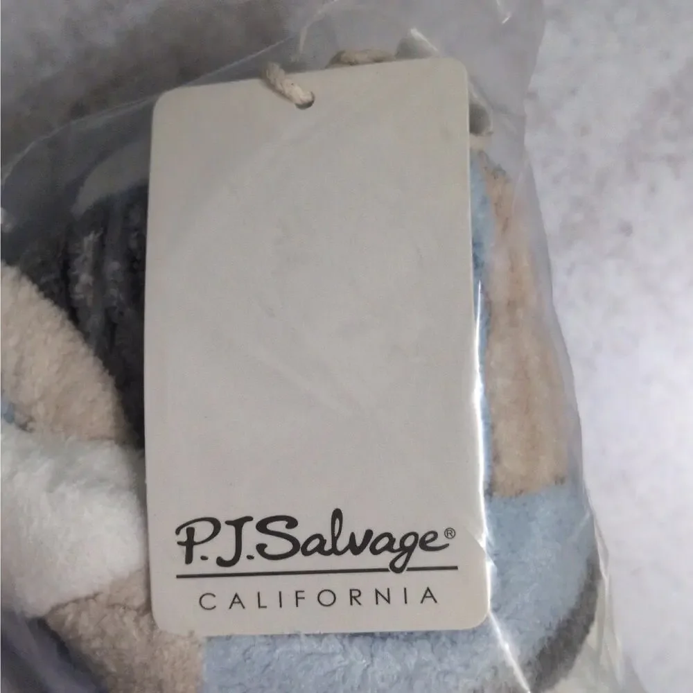 PJ Salvage Headband Wrist Towel Set Spa Facial Multicolor One Size New